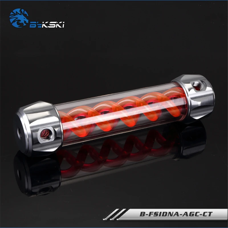 Корпус водяного охлаждения для компьютера Bykski RGB / RBW Lihgitng цилиндрический Цветной