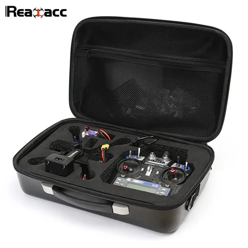 Original Realacc Black Handbag Backpack Bag Carrying Case Suitcase For Eachine Wizard X220 RC Quadcopter Multicopter With Sponge | Игрушки и