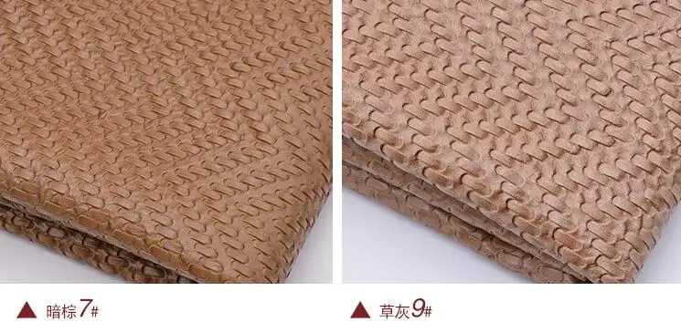 

Gagqeuywe wide 1.38m Twill weave soft leather fabric sofa fabric leather hand diy leather thick artificial leather pu leahter