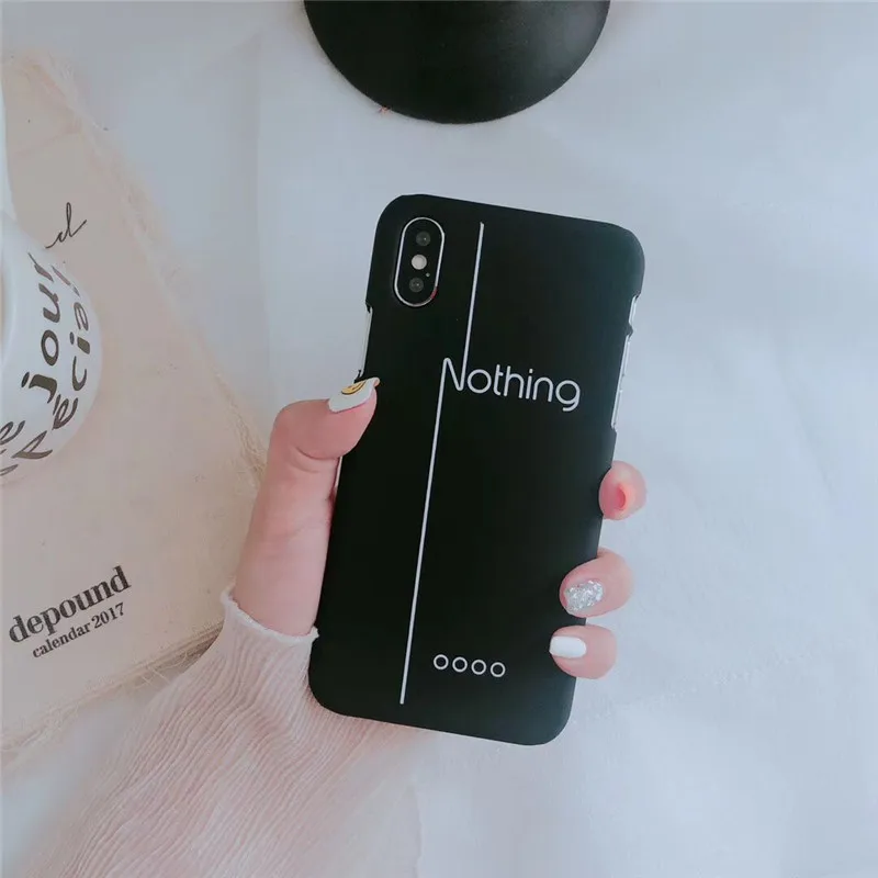 DISCASE скраб половина Pack PC жесткий корпус чехол для телефона iphone 8 7 6 6s plus X Простой