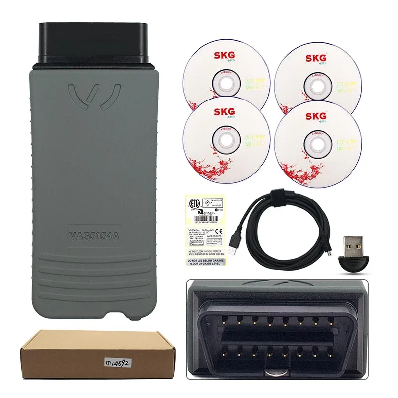 Оригинальный VAS5054 OKI Keygen VAS5054A Bluetooth AMB2300 ODIS V4.4.10 для автомобилей VAG VAS 5054A OBD2 Авто