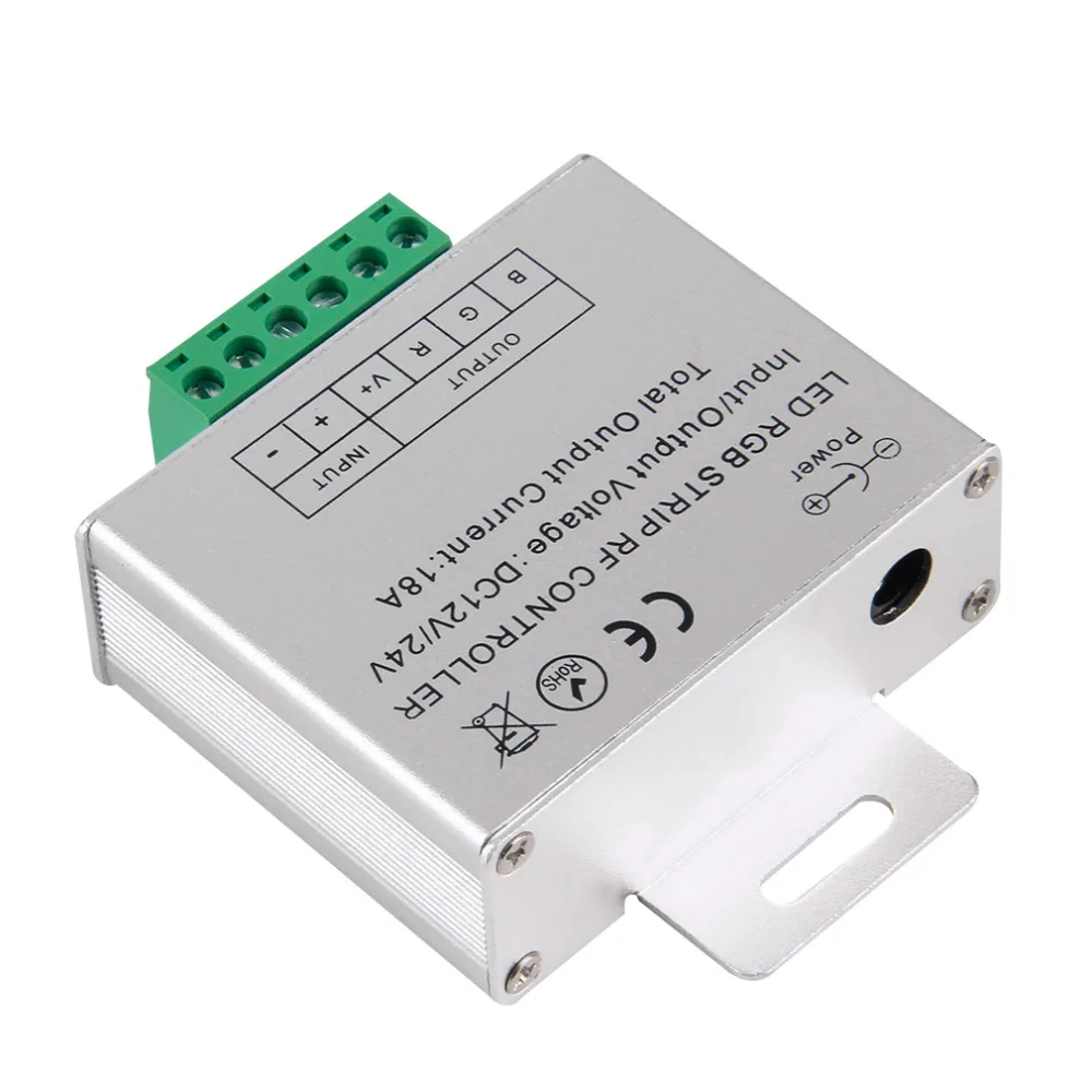 RF Touch Panel Wireless Remote Controller For RGB Led Strip Light DC 12V/24V | Лампы и освещение