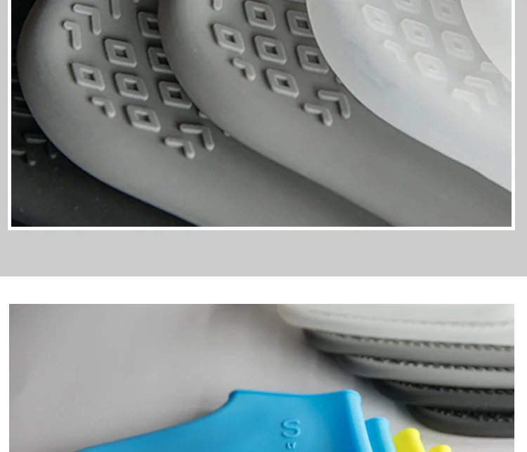 Shoe Covers Outdoor Waterproof Silicone Shoes Covers& Reusable Rain Boots for Men Women Waterproof Shoe Cover Zapatos De Mujer