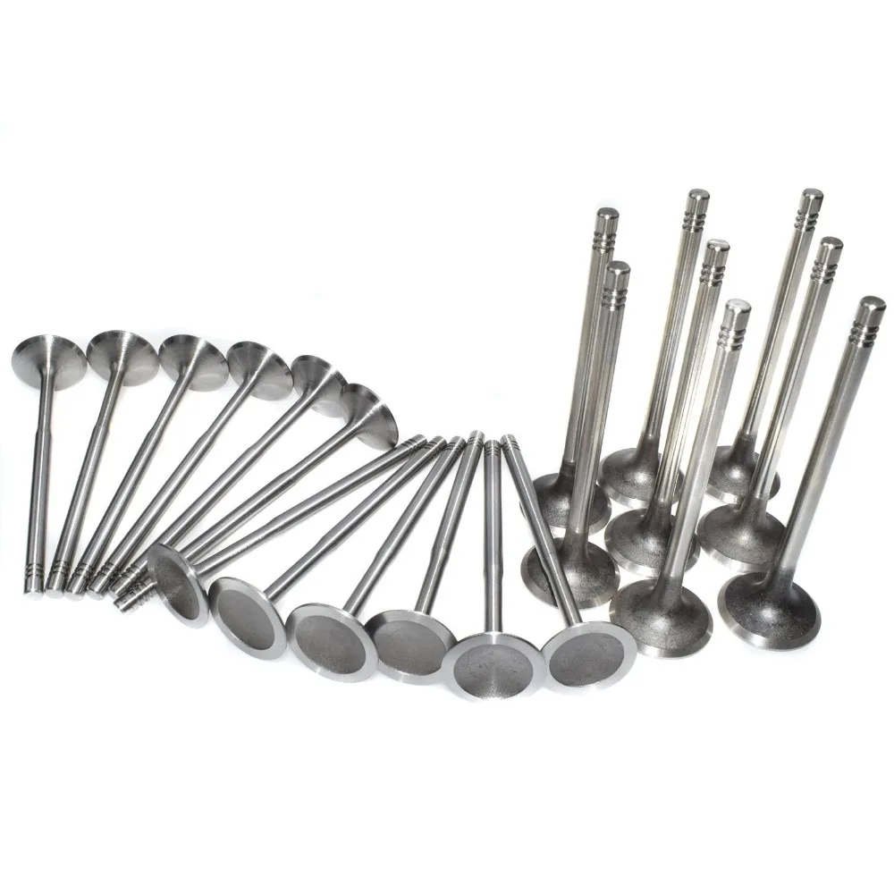 Впускной Выпускной клапан двигателя для VW JETTA BORA GOLF GTI MK4 BEETLE PASSAT B5 SHARAN AUDI A3 S3 A6 TT