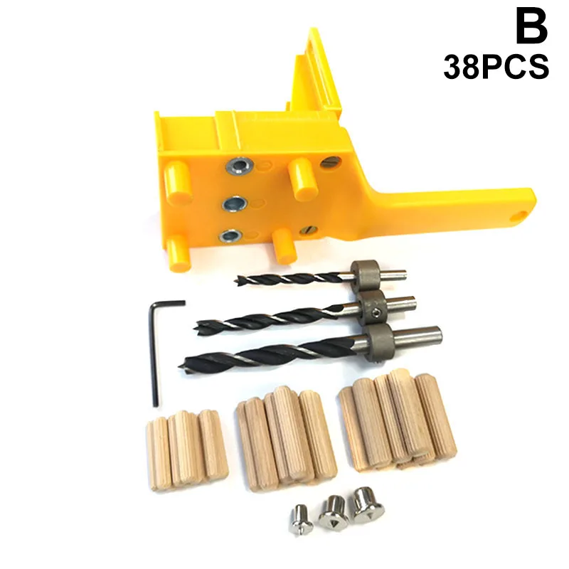 Ручной дюбель для деревообработки с джиг металлическую втулку прямые отверстие