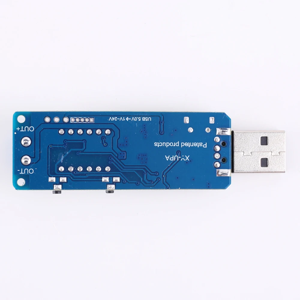 USB понижающий модуль питания DC 5 В до 3 12 дисплей Регулируемый преобразователь для