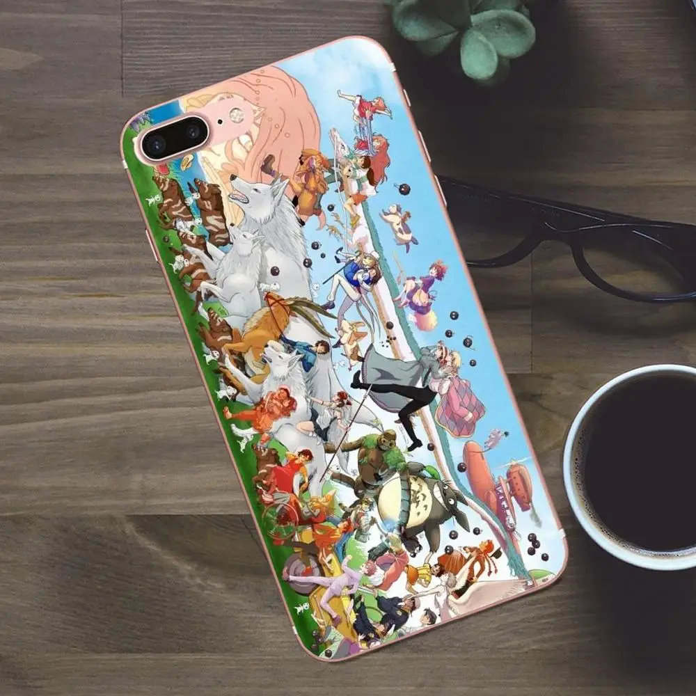 Студийный Мягкий ТПУ чехол для Apple iPhone 4 4S 5 5C SE 6 6S 7 8 Plus X Galaxy A3 A5 J1 J2 J3 J5 J7 2017 |