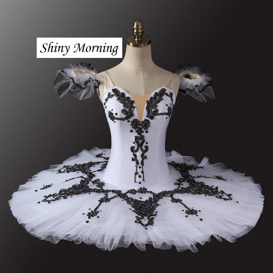 

Professional Ballet Tutu Classical Performance Pancake Tutus Ballet Stage Costumes women White Swan Lake Ballet Tutu Dying Swan