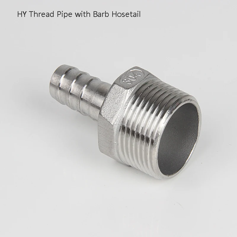 

2 1/4 "Резьбовая труба x штуцер редуктора Hosetail, коннектор из нержавеющей стали 1/2
