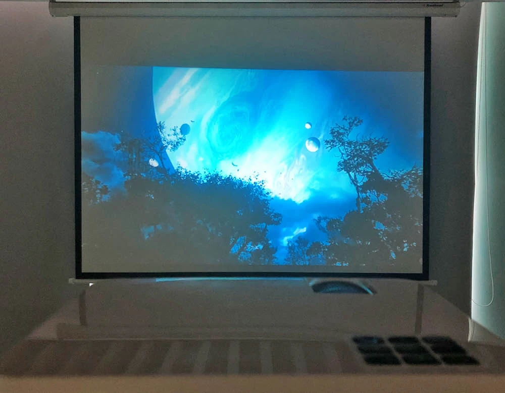 CRENOVA новейший светодиодный проектор HD 1280*728P Android 6,1 OS 4300 люмен домашний кинопроектор с Wi-Fi Bluetooth