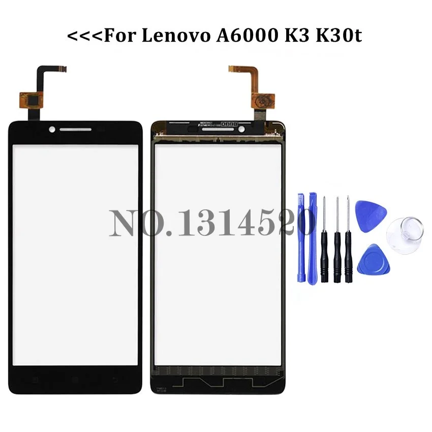 Черная Сенсорная панель сенсор для Lenovo A6000 a6000 A 6000 5 0 &quotПередний экран стекло
