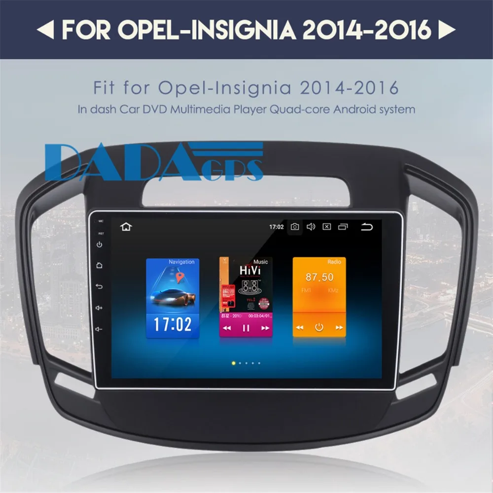 Автомагнитола 2 din Android 8 0 4 Гб ОЗУ DVD плеер для Opel Vauxhall Holden Insignia 2014 2017 стерео GPS
