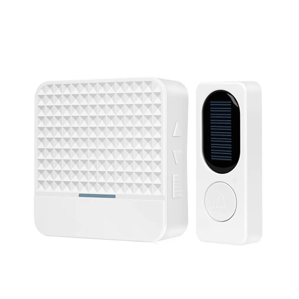 300M Range Solar Power Wireless Doorbell Night Light with 52 Songs Chime Adjustable Volume Waterproof Door Bell Wholesale | Обустройство