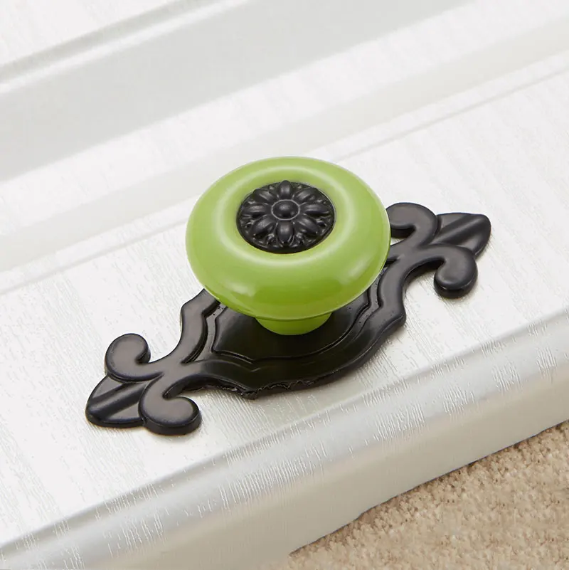 Дверная ручка керамическая из цинкового сплава шкаф шкафы ящики мебельные ручки