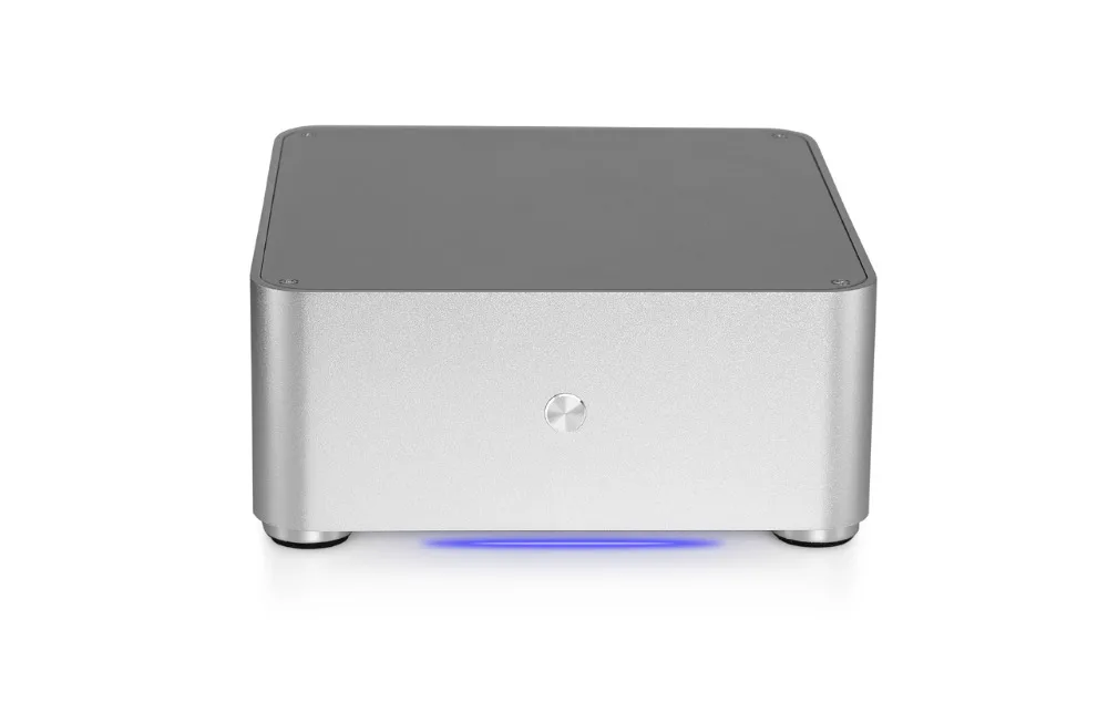 2016 Realan Алюминия Mini ITX Корпус без Блока Питания компьютер Случае Настольных ПК |