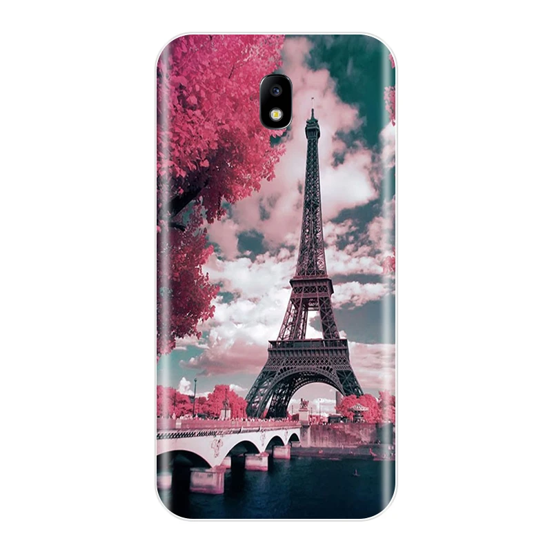 Чехол для телефона Samsung Galaxy J3 J4 J5 J6 J7 2016 2017 мягкий силиконовый чехол накладка с