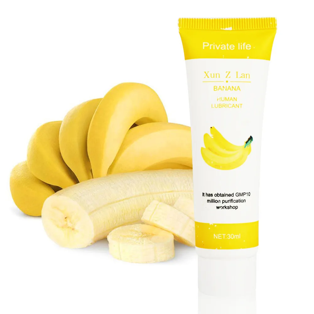 Фруктовый вкус Интимная смазка для анального влагалища Водорастворимая массаж