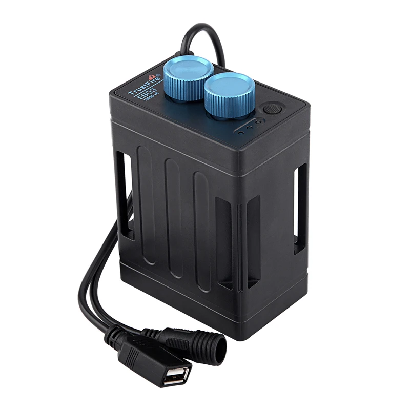 TrustFire EB03 8 4 в Аккумуляторный блок с DC и USB портом для 6x18650 литий ионных батарей