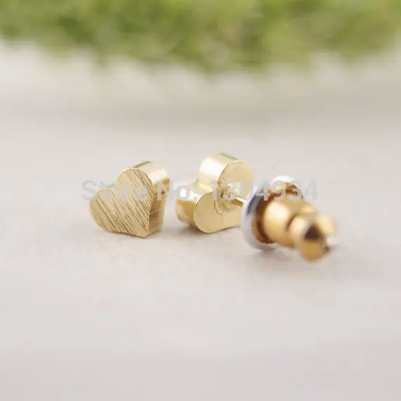 Jisensp Fashion Love Heart Earrings Vintage Piercing Jewelry Brinco Trendy Cute Earings for Women Pendientes Mujer Moda Earing | Украшения