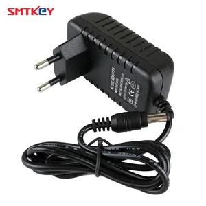 Адаптер питания стандарта ЕС или США для камер видеонаблюдения на 12 В постоянного тока, 1 А