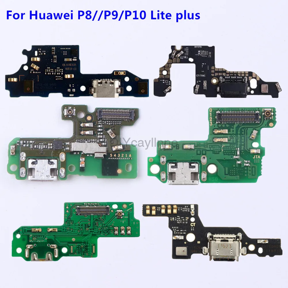 Новый оригинальный зарядный гибкий кабель P8 Lite 2017 для Huawei P9 Plus P10 замена USB порта