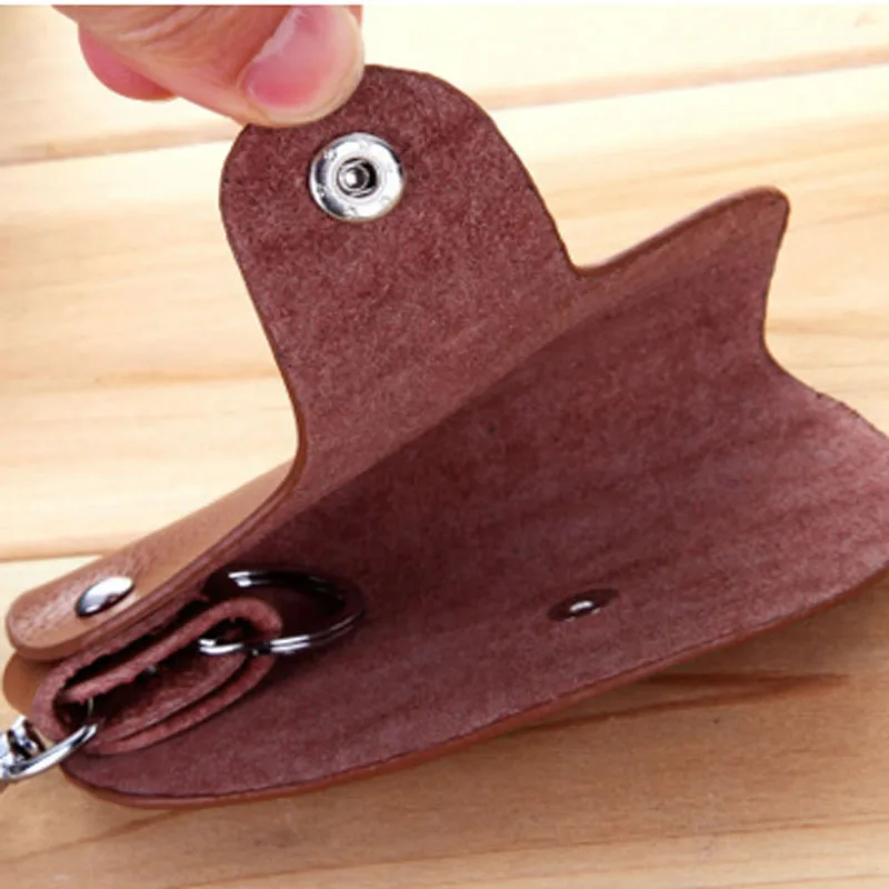 Новое поступление 1 шт. модный кожаный аксессуар для ключей мужчин и женщин сумка