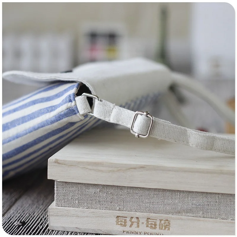 Хлопковые женские мини сумки в полоску с принтом через плечо маленькие чехлы для