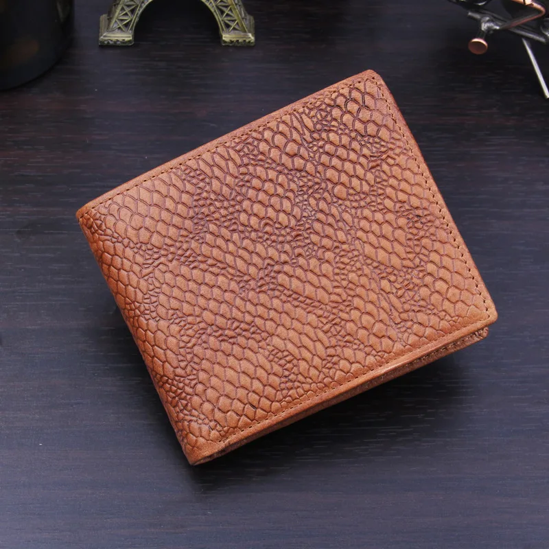 Брендовые мужские кошельки из воловьей кожи дизайнерский кошелек натуральной с