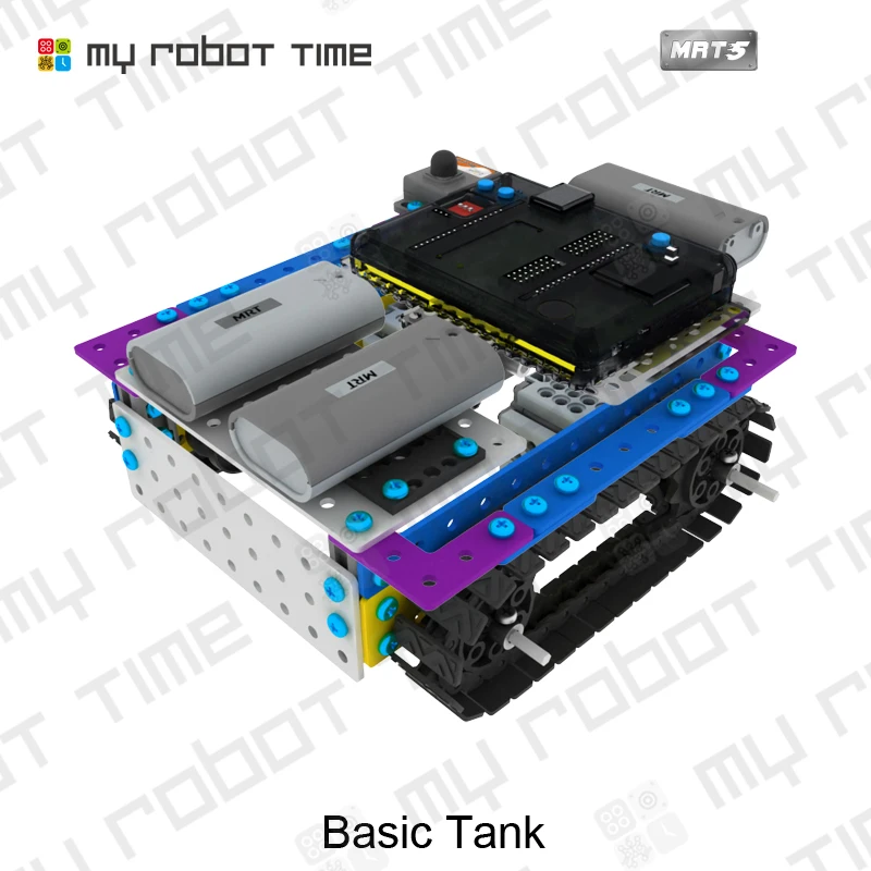 Мой робот время MRT5 1 алюминиевый блок отличается от Lego Robotics DIY программируемый в