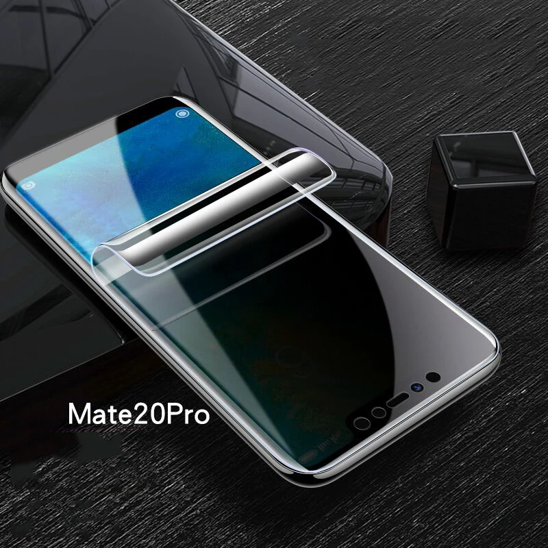 EXUNTON для Huawei Mate 20 20X 20pro Гидрогелевая пленка мягкая Передняя анти-шпионская