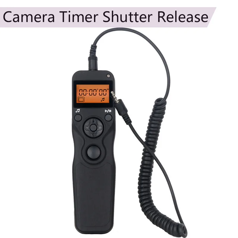 Таймер спуска затвора Pixel T3 для камеры Canon 60D 70D 550D 600D 700D 750D 6D проводной таймер