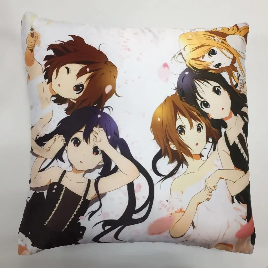 K-on! Аниме двухсторонняя подушка чехол s обнимающая Подушка женский Чехол Otaku