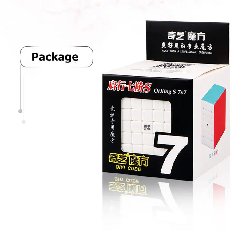 New QIYI 7x7x7 QiXing S Magic Speed QiYi Cube Stickerless Professional MoFangGe MFG Puzzel 7x7 Educational Toys Gift
New QIYI 7x7x7 QiXing S Magic Speed QiYi Cube Stickerless Professional MoFangGe MFG Puzzel 7x7 Educational Toys Gift