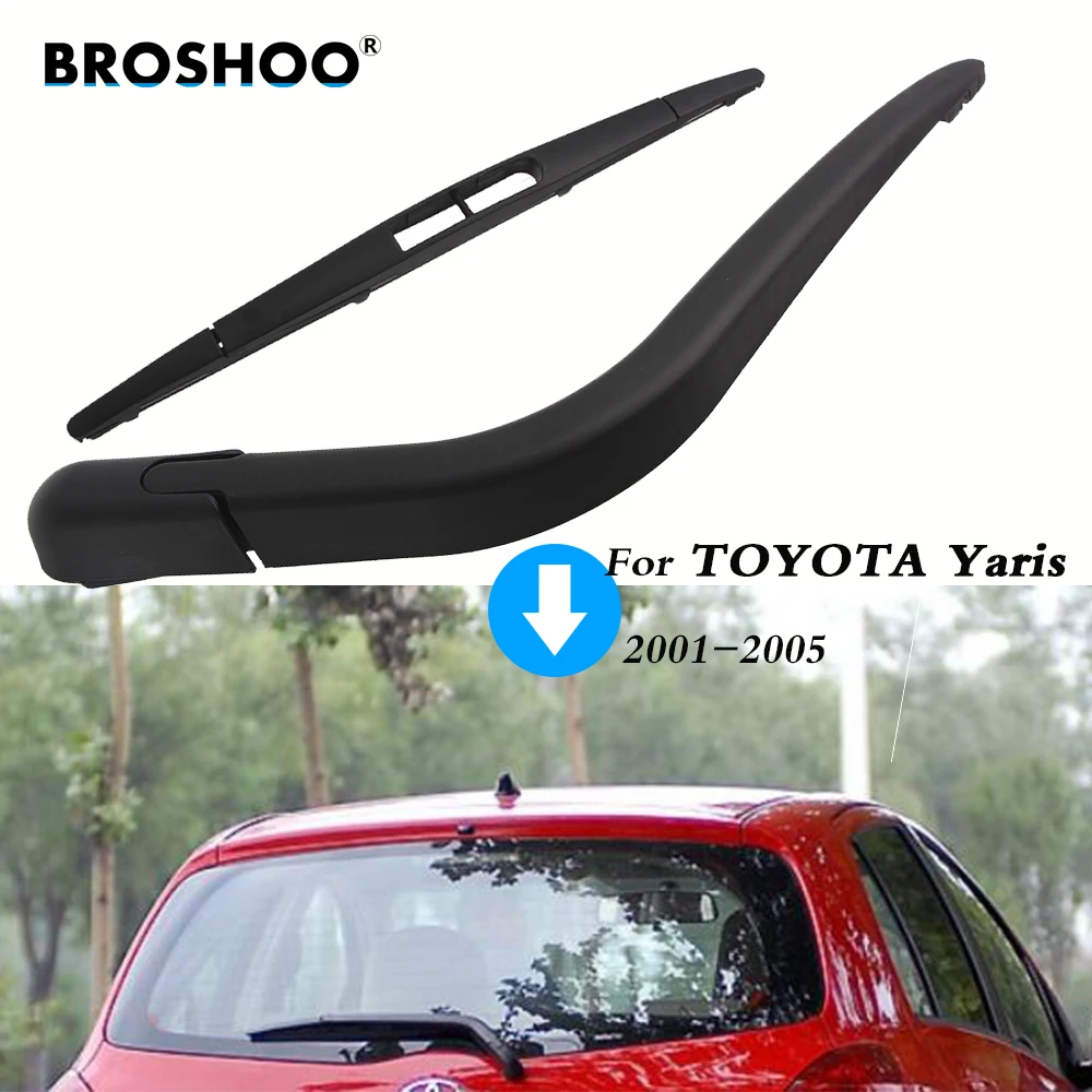 Рычаг стеклоочистителя для Toyota Yaris Hatchback (щетка заднего автомобиля-2001) 2005 мм BROSHOO 305
