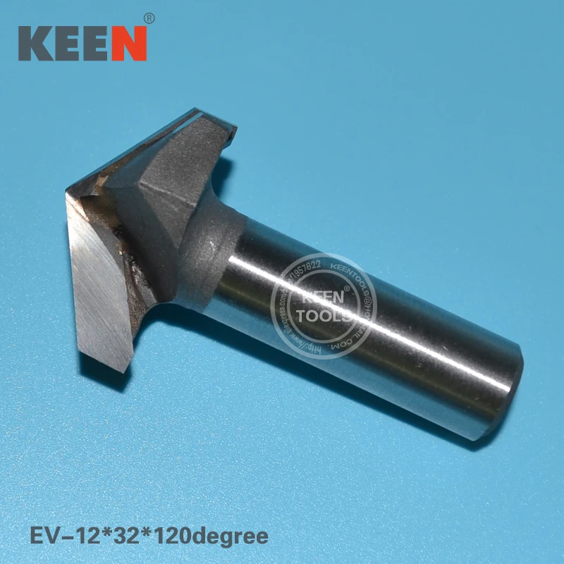 12*32*120 градусов 3D CNC маршрутизатор V паз бит деревообрабатывающие части могут быть