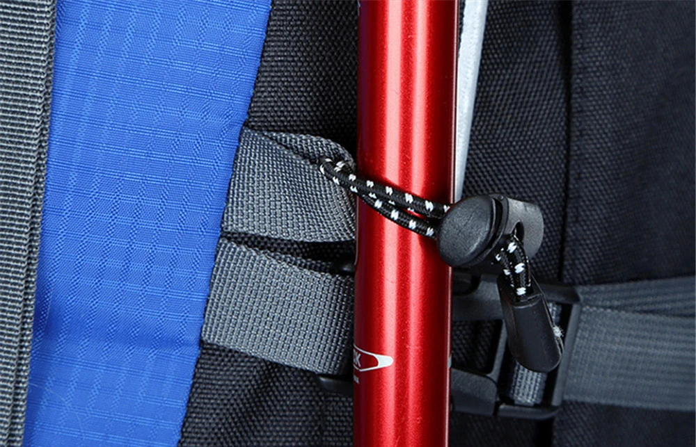 Спортивная сумка 56-75L, открытый двойной наплечный рюкзак, водонепроницаемый, большая вместимость, для альпинизма, для мужчин и женщин, дорожные сумки 0621