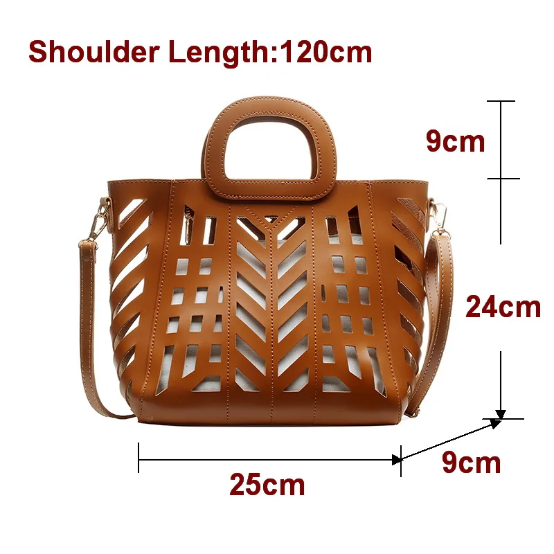 Ажурная дамская сумочка Ansloth качественная сумка через плечо из искусственной