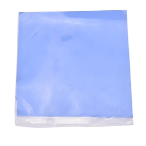 Силиконовая прокладка для охлаждения процессора, 100x100x2 мм, синий