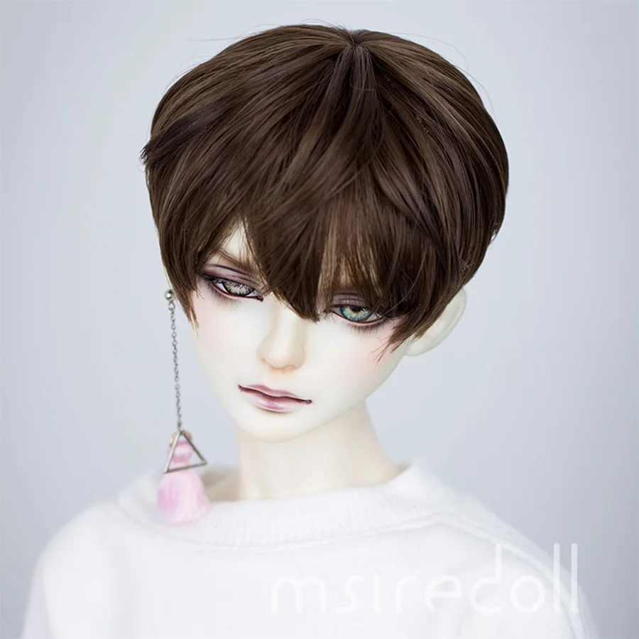 Cataleya bjd куклы короткие мальчики Волосы 1/3 1/4 1/6 BJD парики Высокая температура волокна для кукол