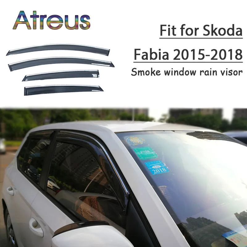 Atreus 1 Набор ABS для 2018 2017 2016 2015 Skoda Fabia аксессуары автомобиля вентиляционные