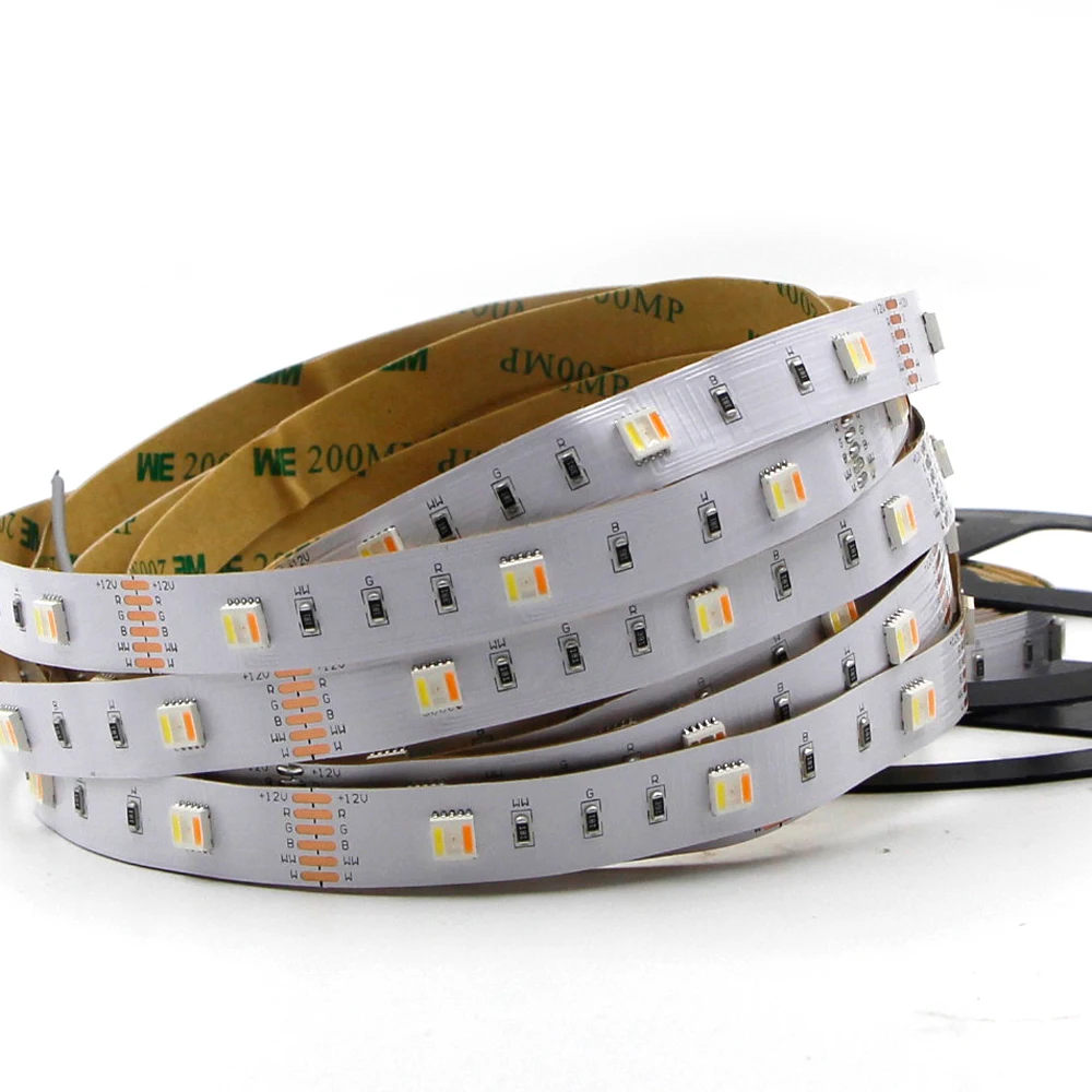 5 м Светодиодная лента RGB CCT RGBW видов цветов в 1 чип 5050 smd светодиодная полоса