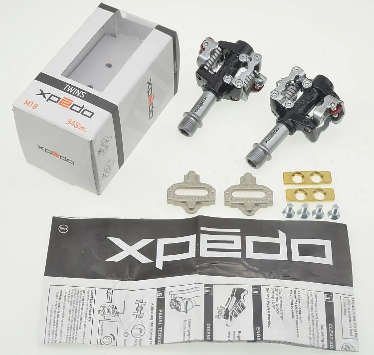 Педаль горного велосипеда Wellgo Xpedo XMF07AC сверхлегкие педали для 288 г