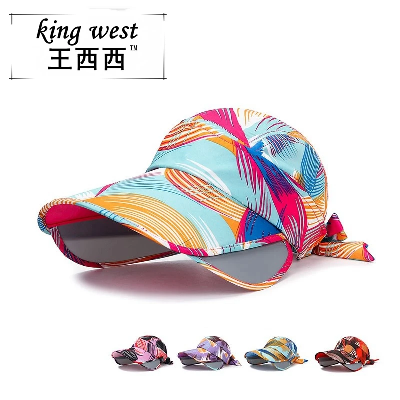 Летняя большая скорость сухого Солнца шляпа Путешествия Выдвижной тянуть вдоль