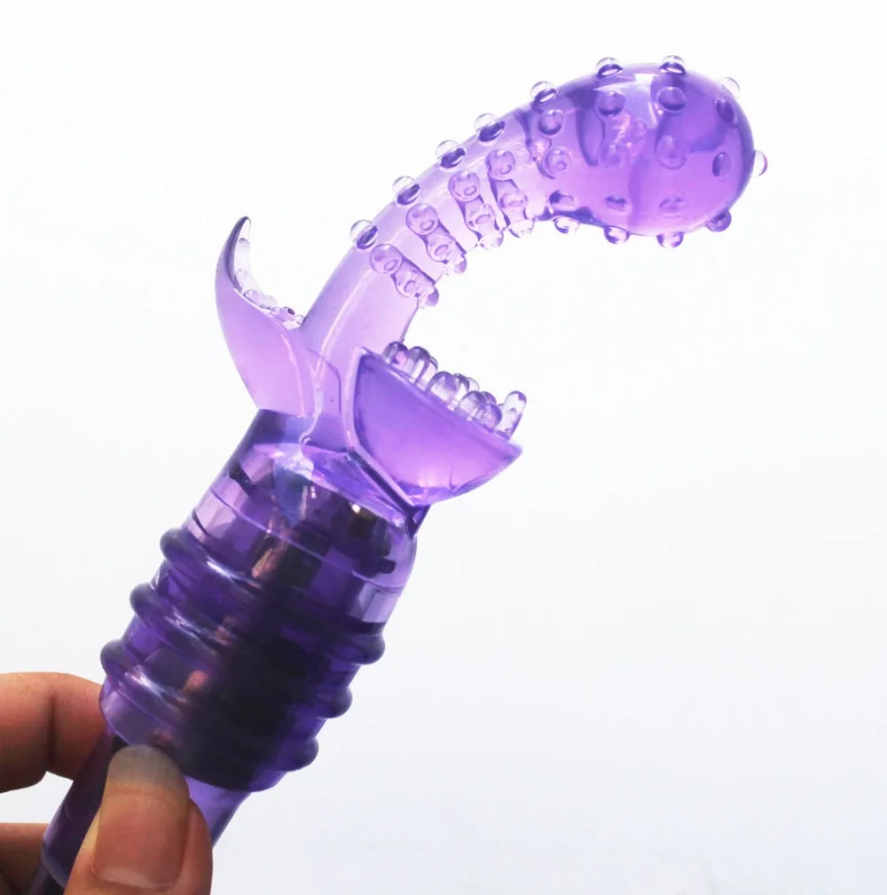 Тройной палец вибратор водонепроницаемый G Spot Анальный массажер Corolla Вибратор