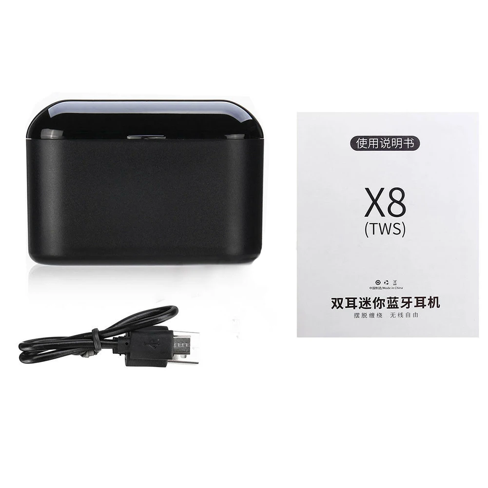 Гарнитура водостойкий ПК Bluetooth 5 0 стерео беспроводные наушники мини прозрачная