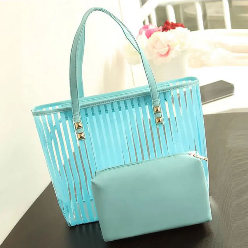 Прозрачная сумка LJT Женская прозрачная летняя 2019|tote brand|casual totehandbags women famous brands |