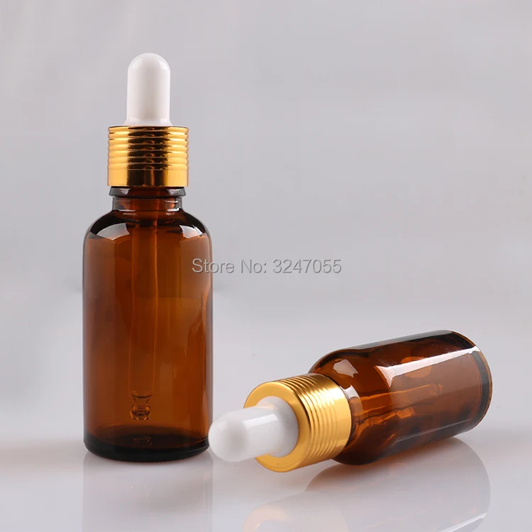 5ml10ml15ml20ml30ml50ml100ml пустой коричневый стеклянный флакон эфирного масла самодельный
