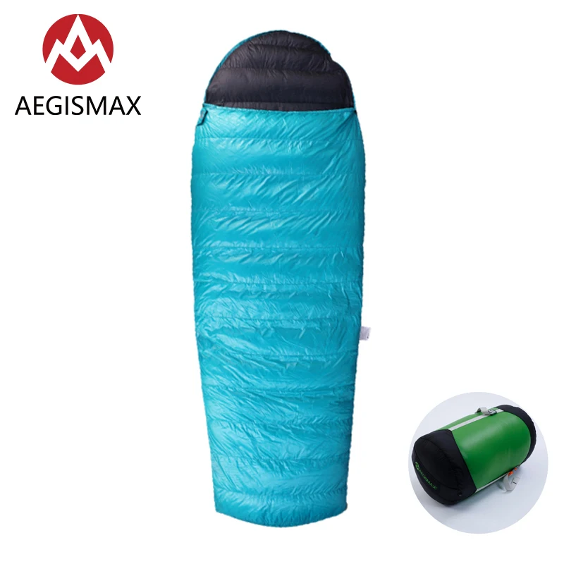 AEGISMAX EPLUS 1000 спальный мешок для взрослых активного отдыха кемпинга 800FP с белым