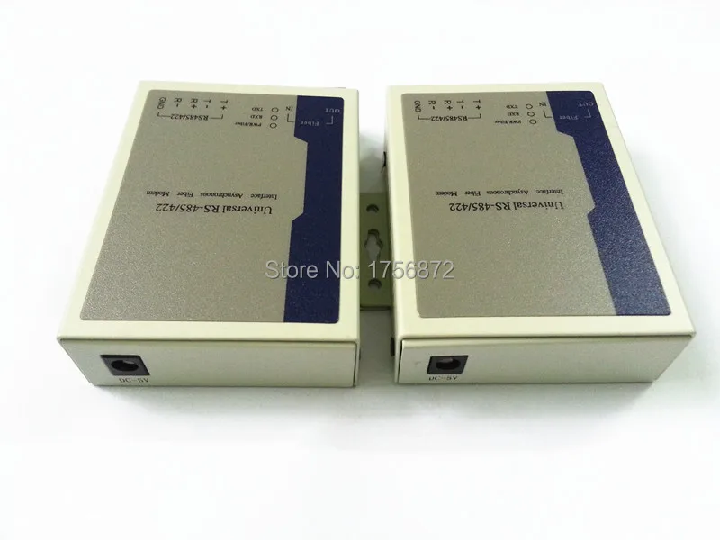 2 шт./лот RS485/422 к оптоволоконному модему одномоду SC 20km rs485/422 ethernet волоконному