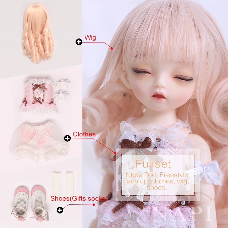 Новое поступление Napi Sleeping Karou 1/6 Yosd BJD куклы из смолы SD игрушки для детей друзья